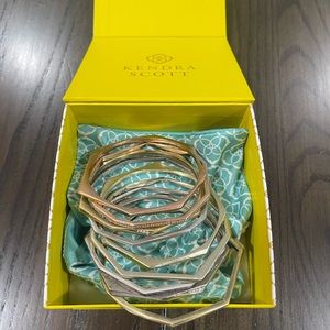 Kendra Scott Aubrey Multi-metal Bangle Set